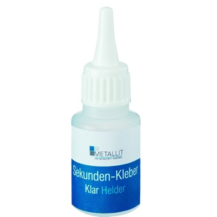 ɽ-͸ Sekunden-Kleber Klar   390006
